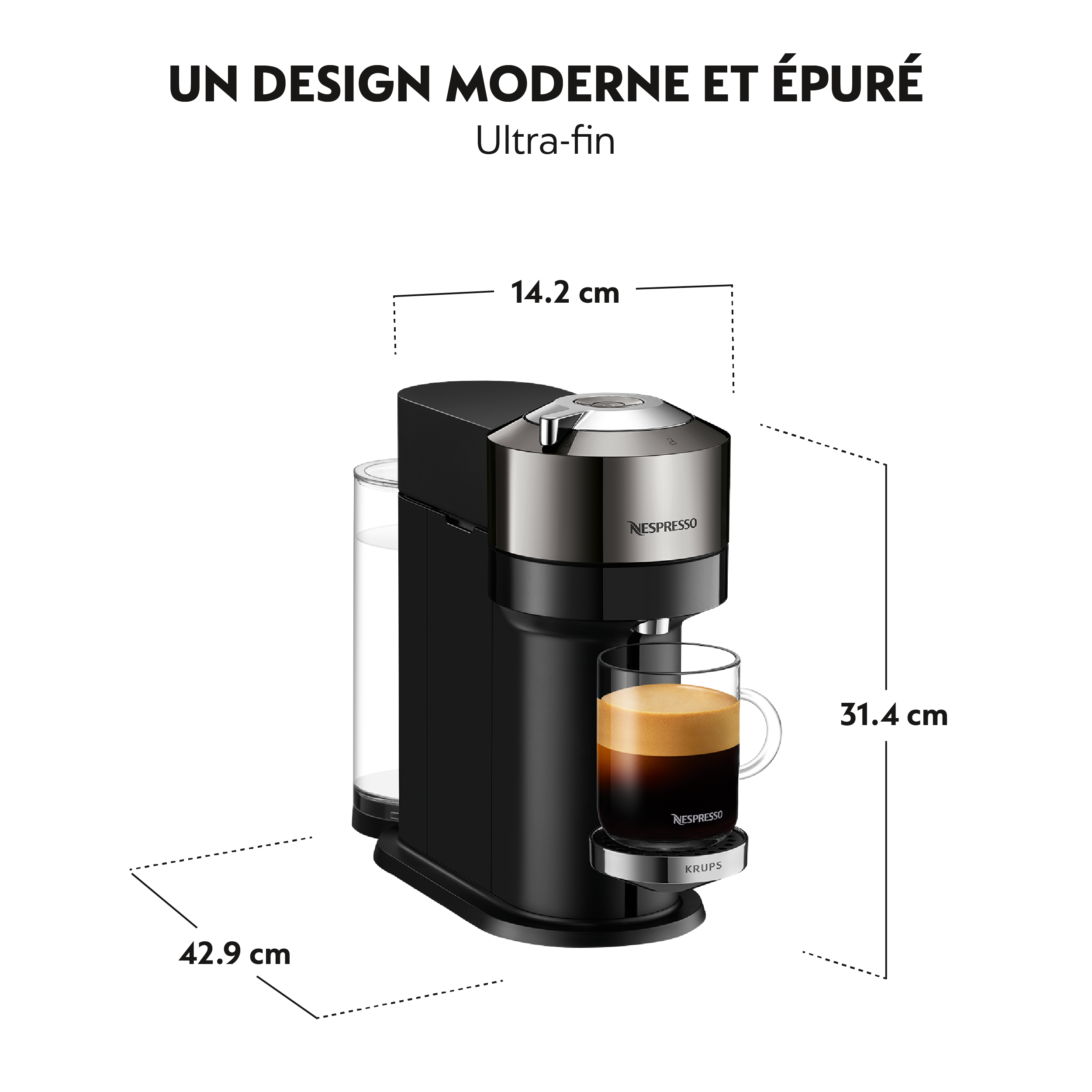 Nespresso Vertuo Next Deluxe XN910CCH